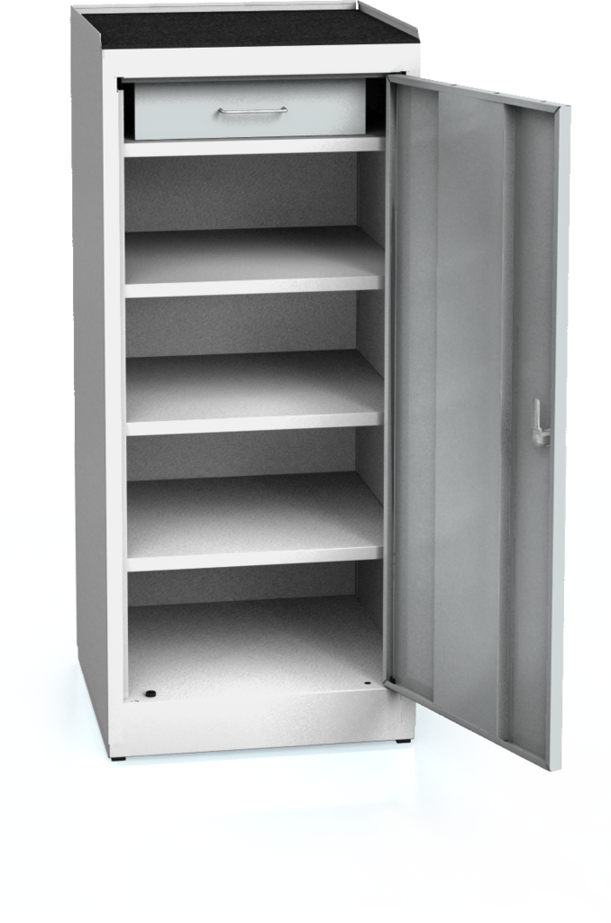 System cupboard UNI 1020 x 450 x 450 - shelves-drawers